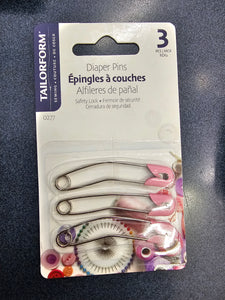 Tailorform Diaper Pins