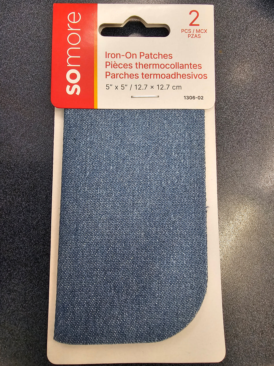 Iron on Patches in various colours