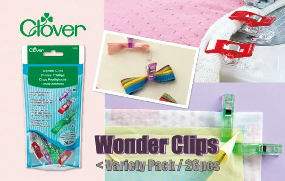 Clover Wonder Clips Variety Pack