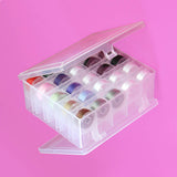 UNIQUE SEWING Double Sided 50pc Bobbin Box