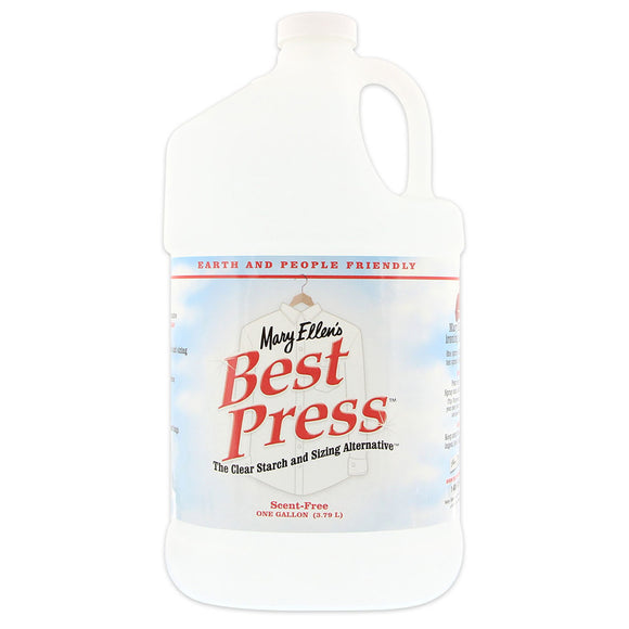 BEST PRESS Starch Alternative - 3.79L (1 gal) - Scent Free