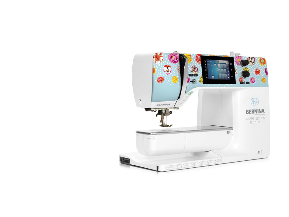BERNINA 570 QE Kaffe Edition with or without Embroidery Module