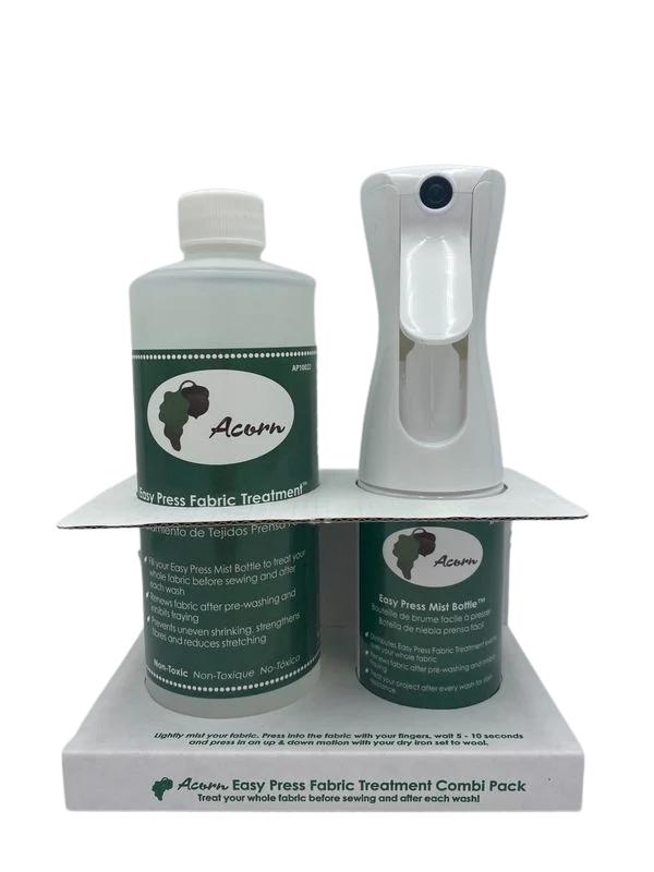 Acorn Precision Piecing Products Easy Press Combi with 16oz. Easy Press Fabric Treatment & Mist Bottle