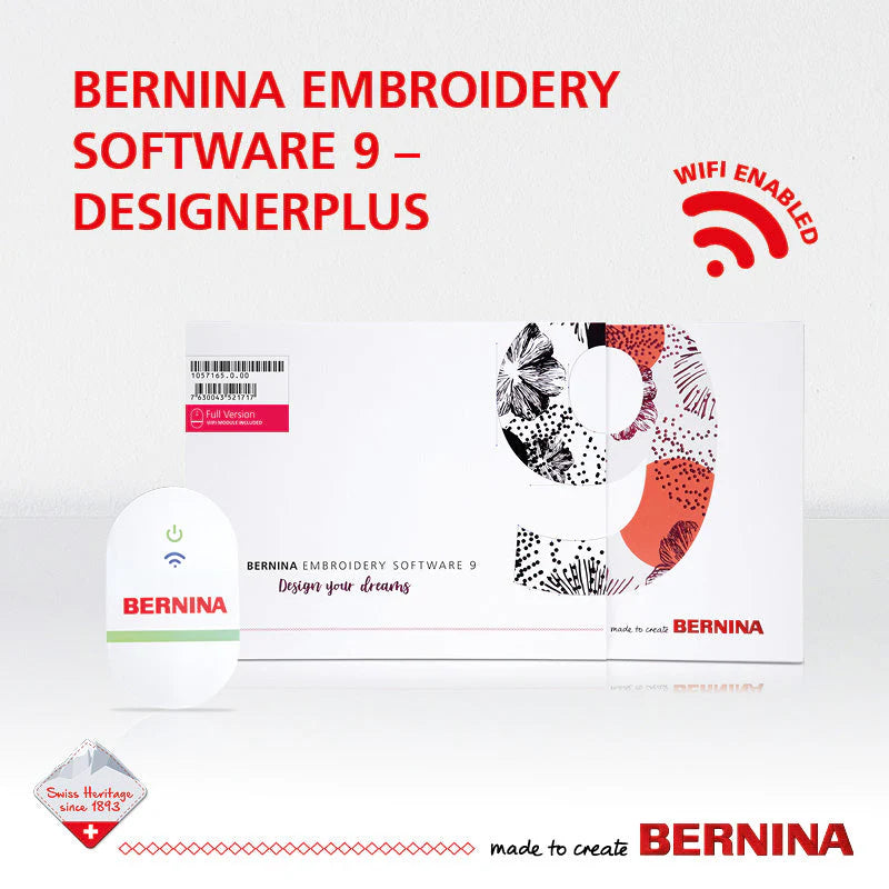 BERNINA Embroidery Software 9 Designer Plus Full Version