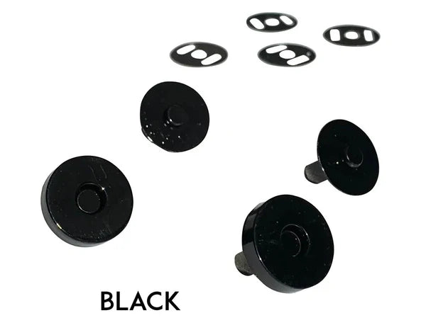 Sassafras Lane  Black Magnetic Snaps