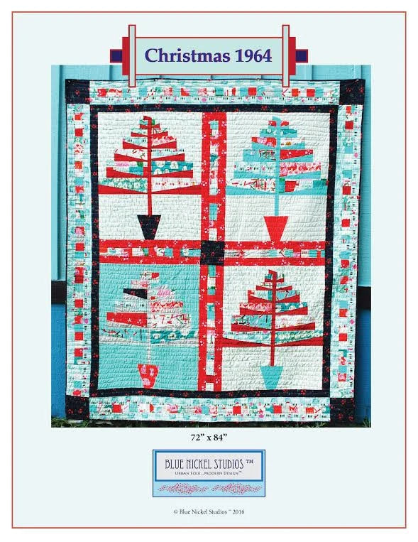 Christmas 1964 Pattern by Blue Nickel Studios