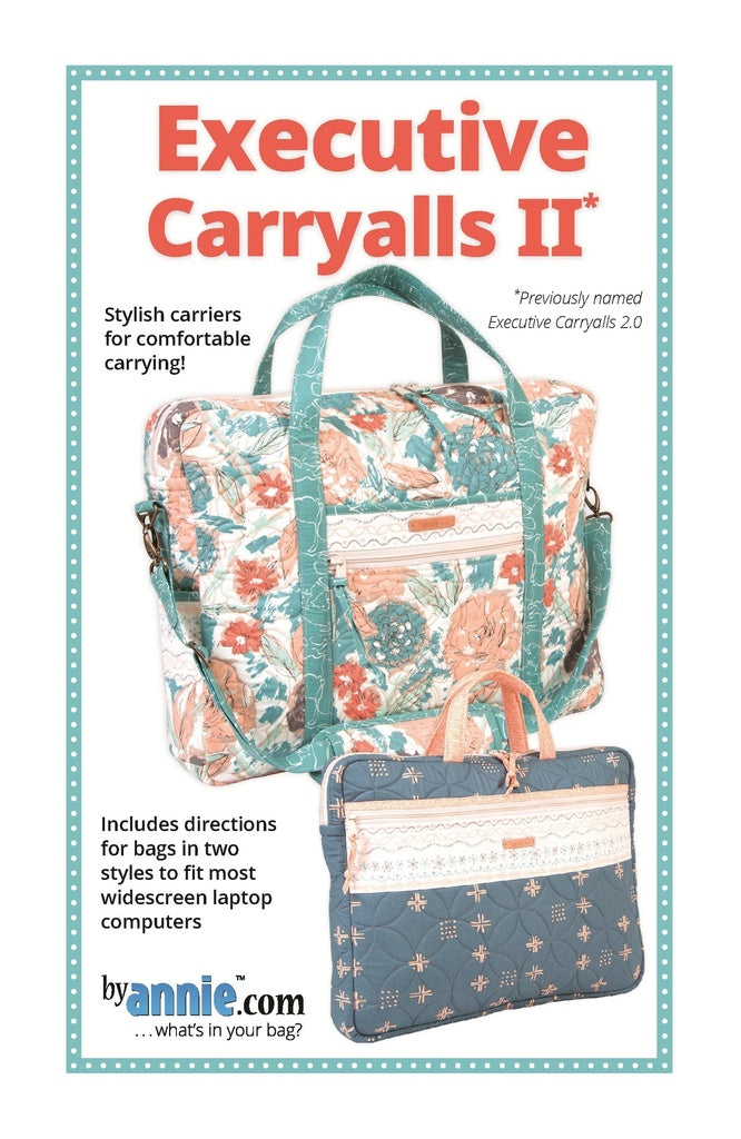 Executive Carryalls II by Annie Pattern