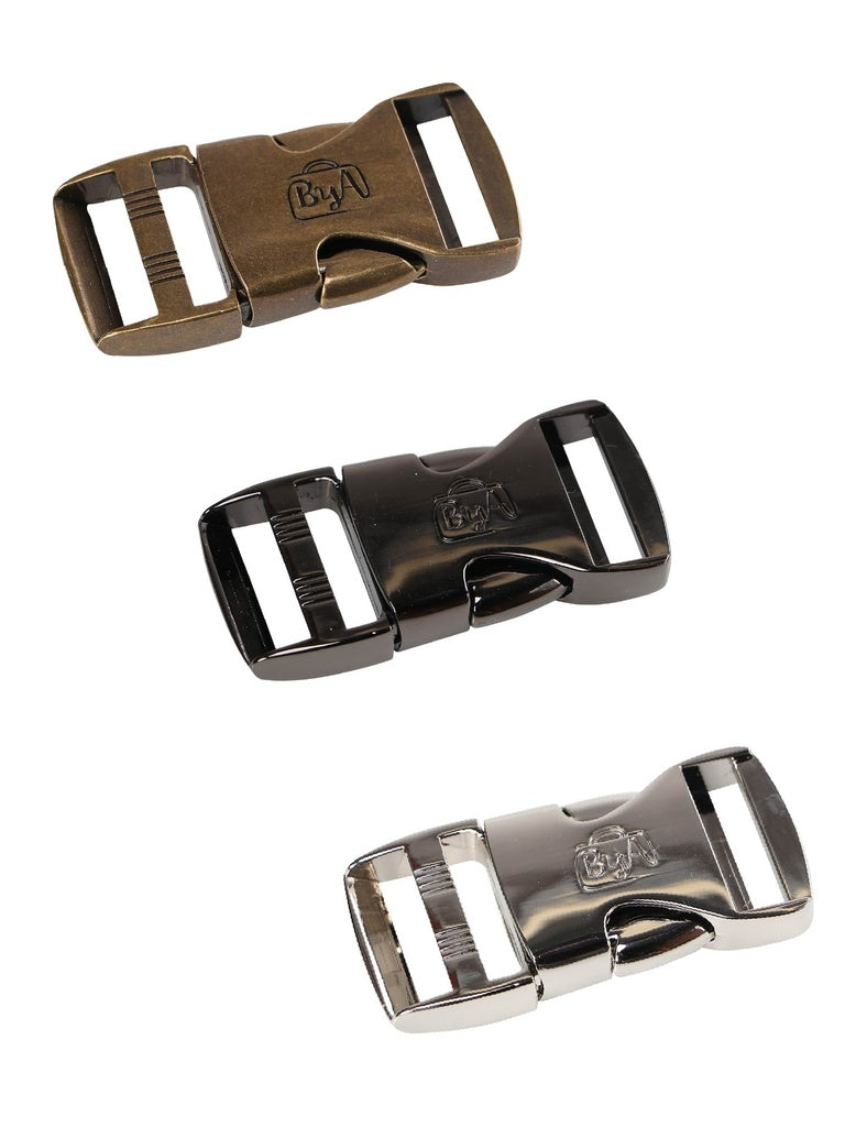 Side Release Buckle (Metal) - 1" - Set of One (Parachute Clip)
