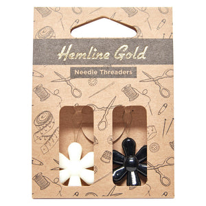 HEMLINE GOLD Flower Needle Threader (Pack of 2)
