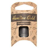 HEMLINE GOLD  Thimble in Large or Medium