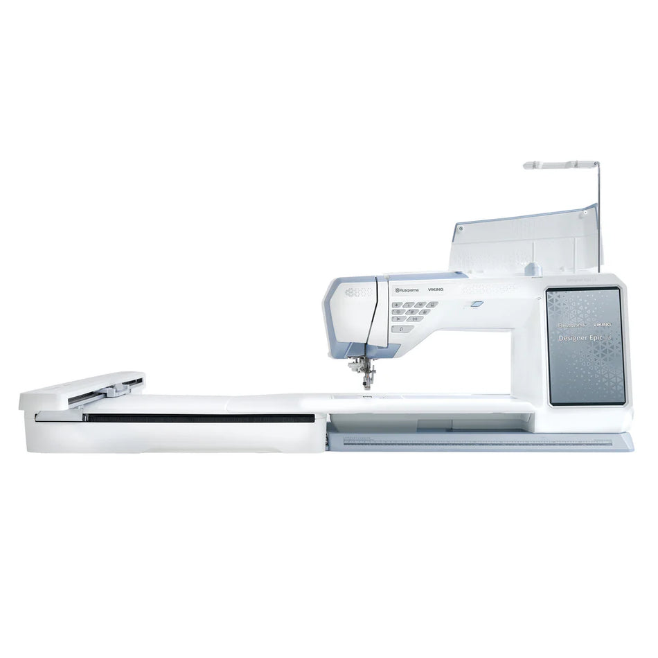 HUSQVARNA® VIKING® DESIGNER EPIC™ 3 Sewing & Embroidery Machine Nordic Frost