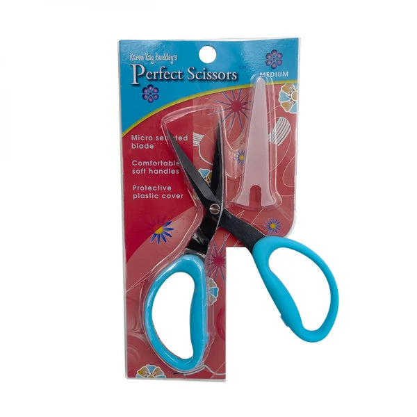 Perfect Scissors Serrated Blade - 6" - Medium Blue BY Karen Kay Buckley