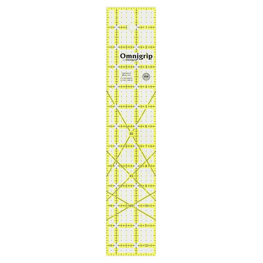 Omnigrip 2.5" X 12.5" Ruler
