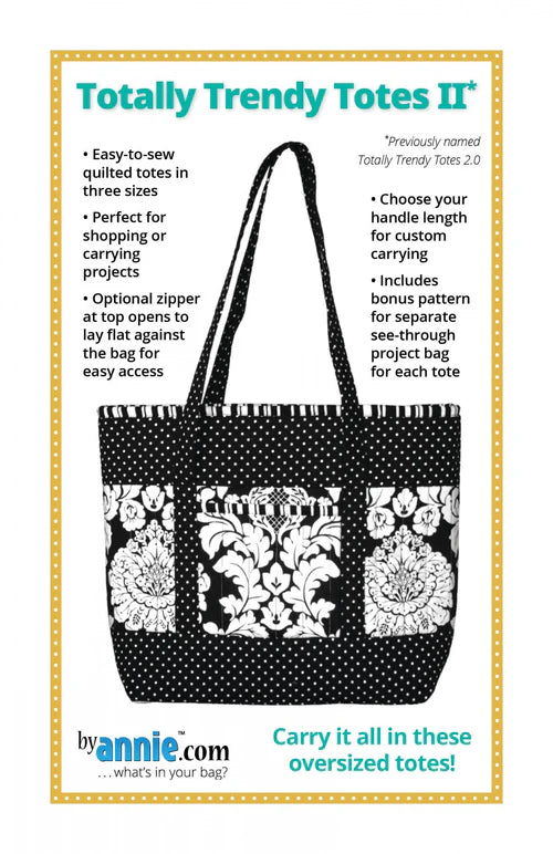 Totally Trendy Totes II - by Annie - PBA-112