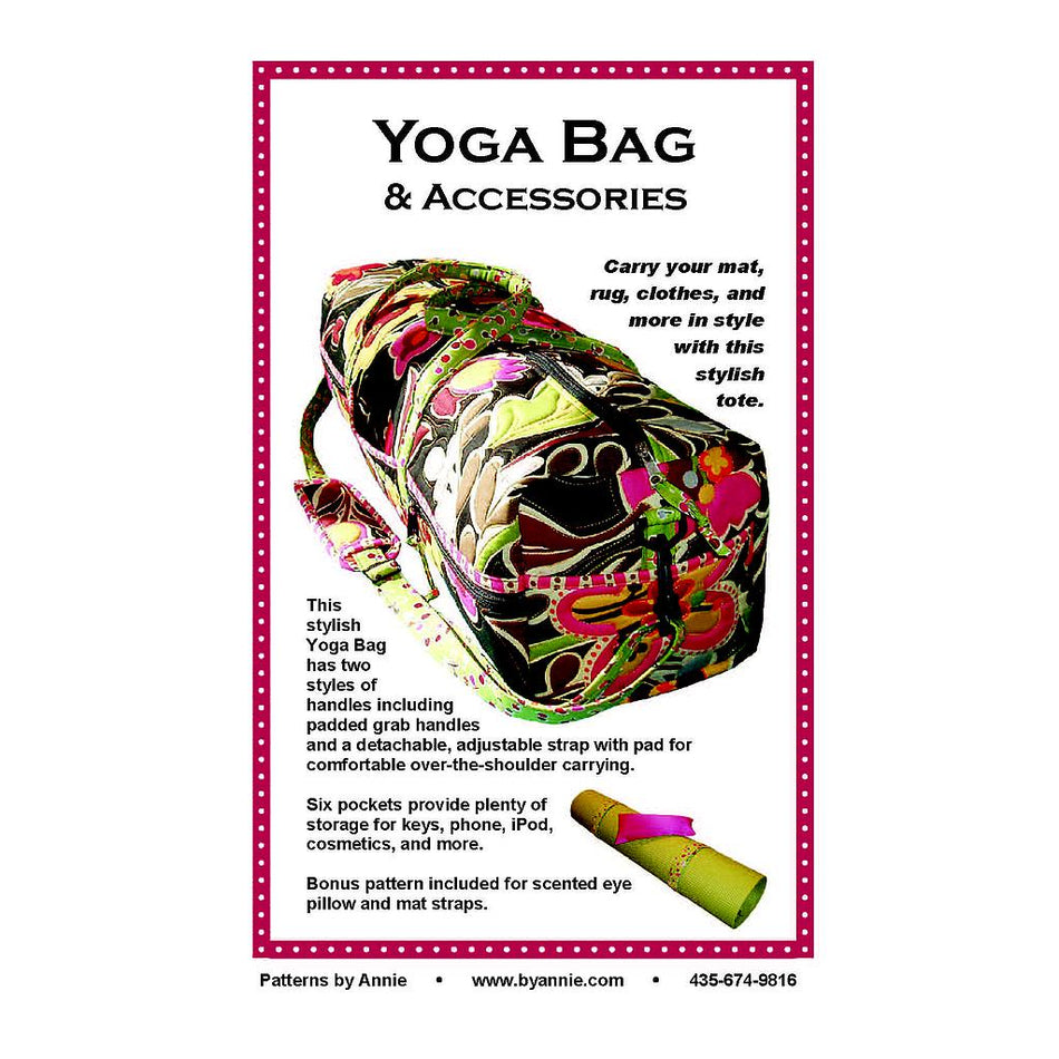 Yoga Bag & Accessories BY ANNIE pattern