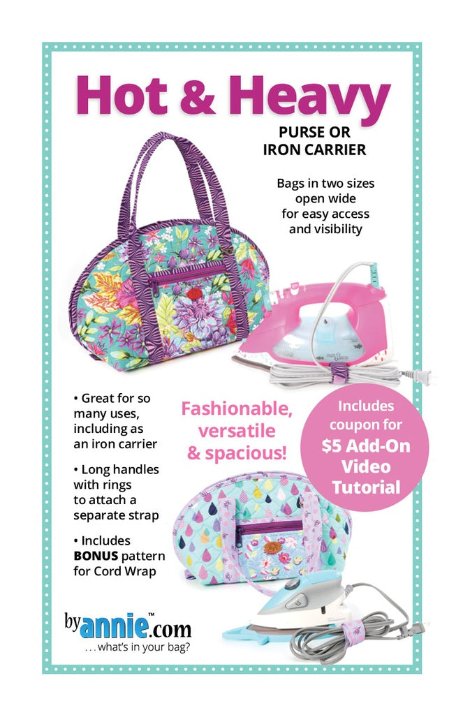 Hot & Heavy Purse or Iron Carrier by ANNIE pattern