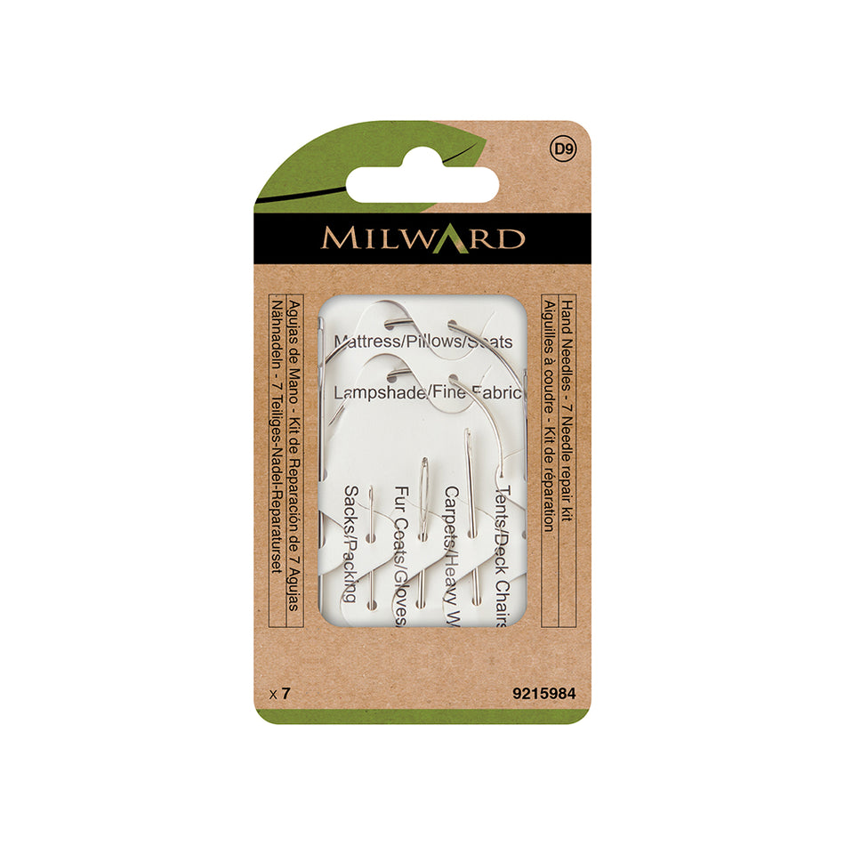 MILWARD GREEN Hand Needle 7-Pc Repair Kit