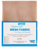LIGHTWEIGHT MESH FABRIC - 18 IN X 54 IN by Annie