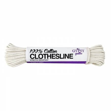 The Gypsy Quilter Premium Reinforced Cotton Clothesline