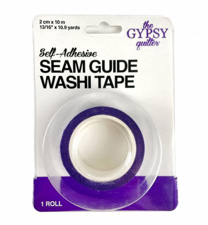 Self Adhesive Seam Guide Washi Tape by the Gypsy Quilter