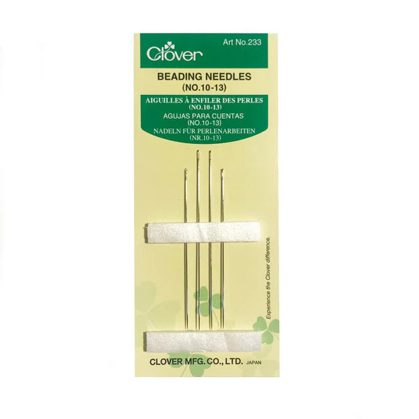 Clover Beading Needles size 10, 13