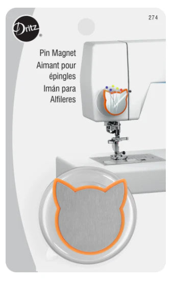Dritz Cat Pin Magnet with Suction Cup