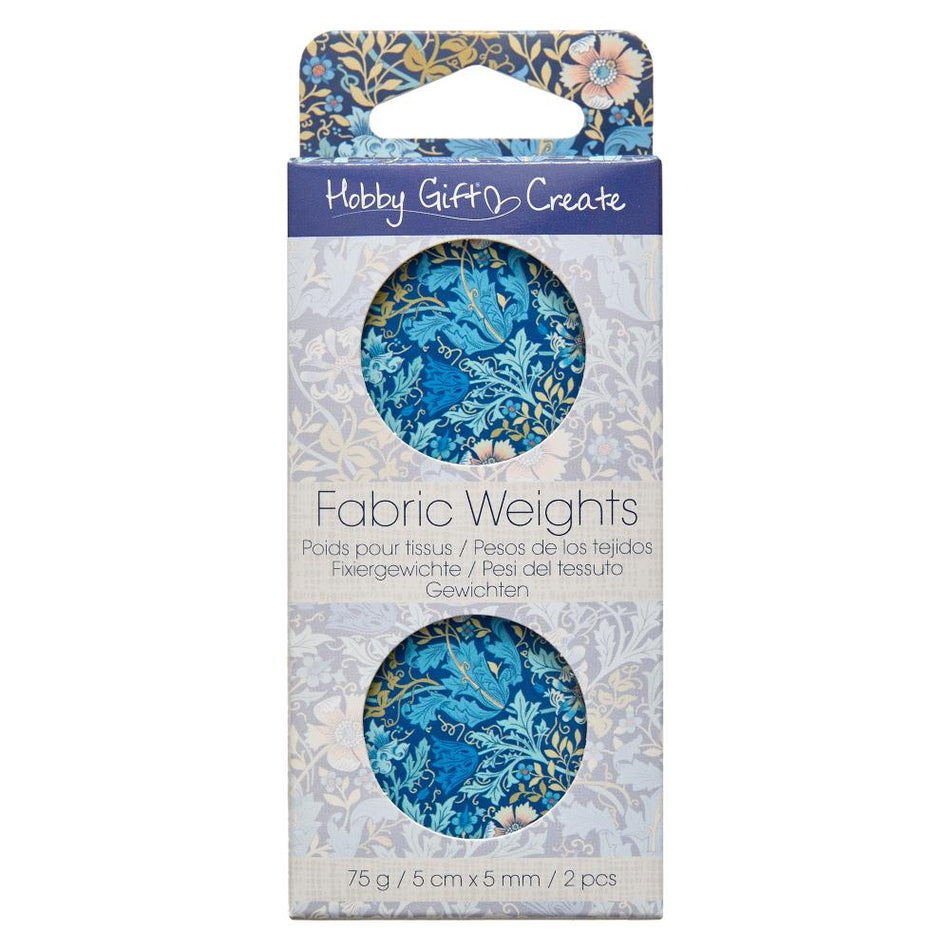 HOBBY GIFT Metal Fabric Weights 2pcs 5cm x 5mm (2” x ¼”)