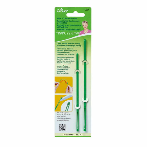 CLOVER 9581 - Flex 'n Glide Bodkins - 2pcs.