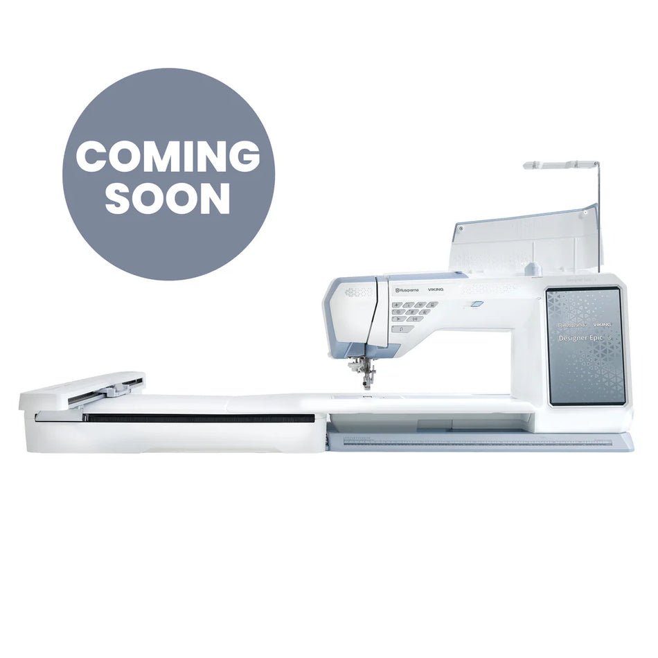 HUSQVARNA® VIKING® DESIGNER EPIC™ 3 Sewing & Embroidery Machine Nordic Frost