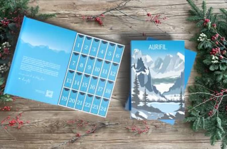 Aurifil Advent sewing thread calendar