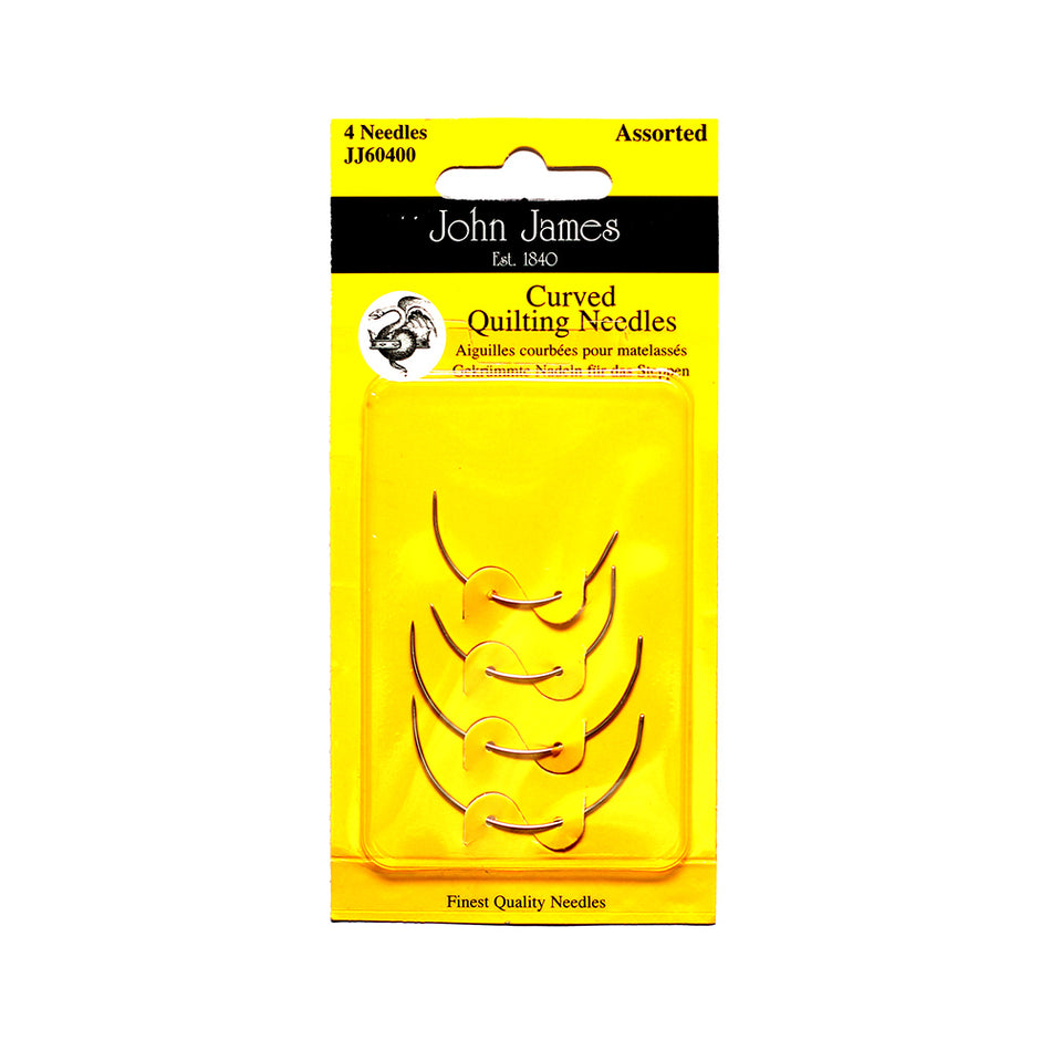 John James Curved Quilting Needles