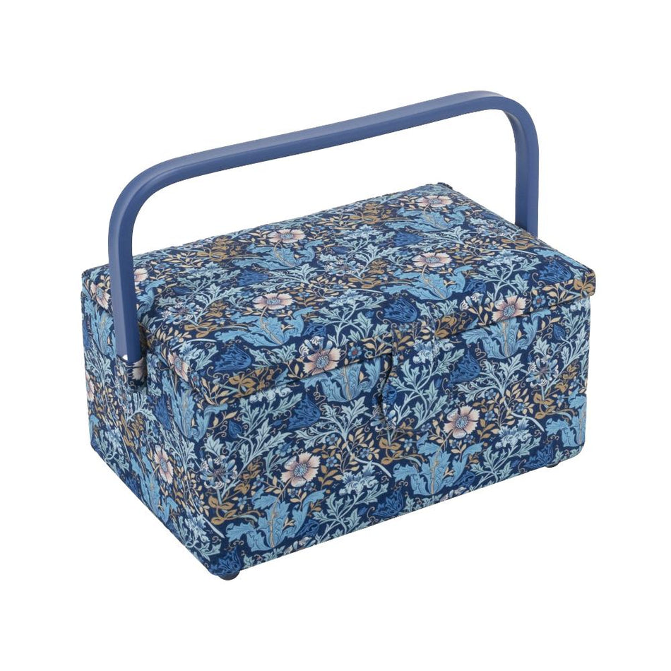 HOBBY GIFT Sewing Box (Medium) 17.8cm x 24.5cm x 14.5cm (7” x 9 5/8” x 5 ¾”)