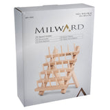 MILWARD 25 Spool Wooden Thread Stand - Beech Wood