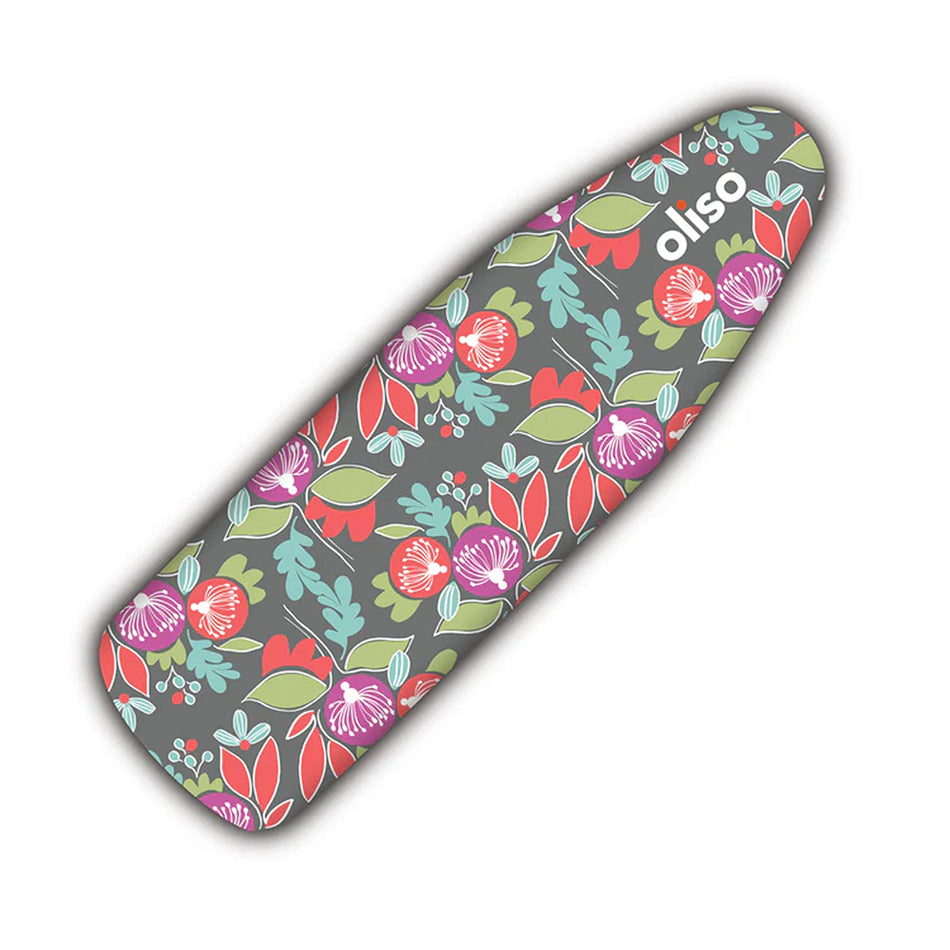 OLISO Ironing Board Cover - Floral 38cm x 137cm (15in x 54in)