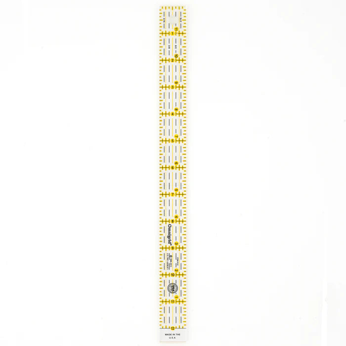 Omnigrid Rectangle Ruler, 1" x 12"