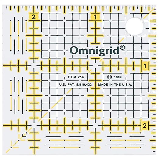 Omnigrid 2.5"x 2.5" Ruler