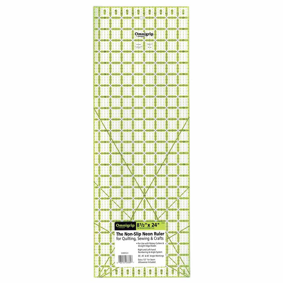 OMNIGRIP Ruler - 8 1⁄2″ x 24″ (21.6 x 61cm)