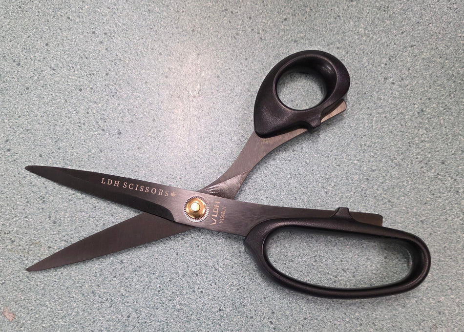 Midnight Edition Lightweight Fabric Scissors 8 inch Left Handed