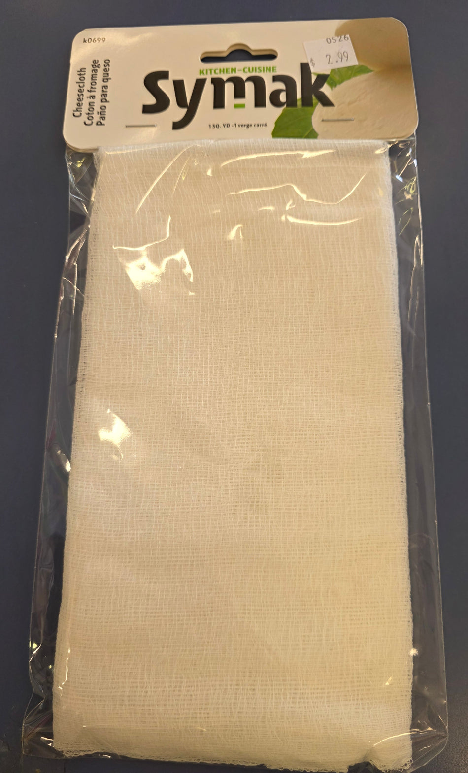Cheesecloth Package 1 square yard