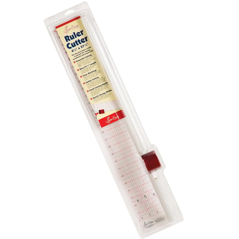 Sew Easy Large Quilt Ruler Cutter 4.5" x 27.5