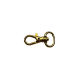 UNIQUE SEWING Swivel Hooks - 12mm (1⁄2″) - Silver or gold - 2 pcs.