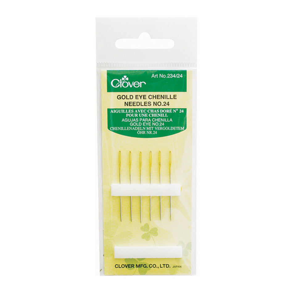 Clover Gold Eye Tapestry Needles (no 24)