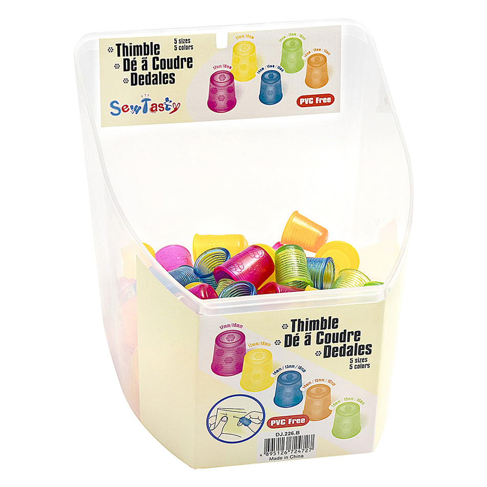 SEW TASTY Stitchers' Thimbles - 5 Sizes