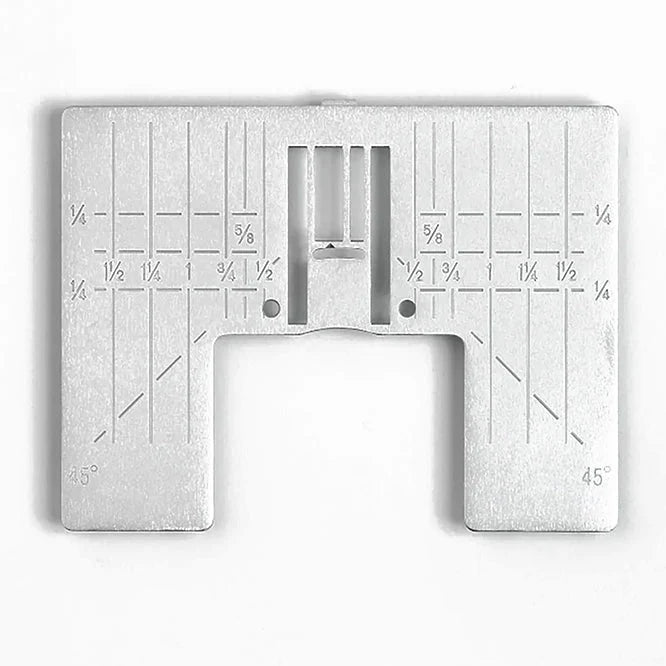 Husqvarna VIKING Standard Zigzag Needle Plate with Inch Markings SKU: 412964207