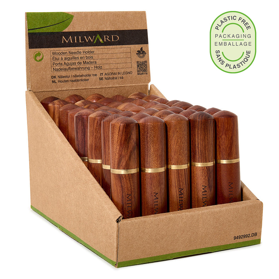 MILWARD Wooden Needle Holder
