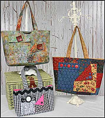 Mini Pockets a Plenty and Super Mini Pattern by Whistlepig Creek Productions