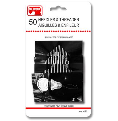 Tailorform 50 Needles & Threader