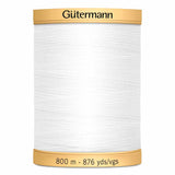 GÜTERMANN Cotton 50wt Thread 800m Assorted Colours