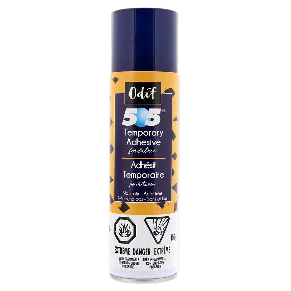 Odif 505 Temporary Quilt Basting Adhesive Fabric Spray - Small or Large Cans