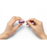 CLOVER 4130 - Sweet 'n Sharp Macaron - Raspberry or Pistachio magnet & needle sharpener